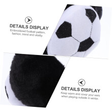 Plush Ear Muffs Winter Warm Earmuff for Boys and Girls Design Soft Faux Wool Ear Cover Lovely Embroidery