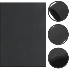Tapete de fieltro negro para dibujo y caligrafía. Alfombrilla de escritorio con textura antideslizante y tacto agradable.