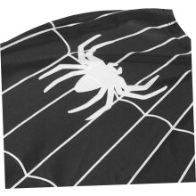 Cape d'araignée d'Halloween pour déguisement de vampire décoratif, idéale pour les fêtes et spectacles de cosplay d'Halloween.