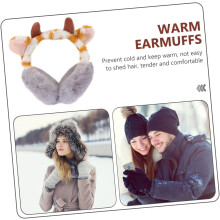 Fleece-Ohrenschützer, niedlich, unisex, bequem, für Jungen und Mädchen