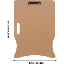 Planche à dessin portable, bloc-notes pour artistes, planche en bois légère avec pince