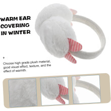 Cache-oreilles d'hiver en peluche, adorables cache-oreilles d'extérieur, protection coupe-vent