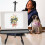 Foldable Easel Tray Shelf Small Plastic Easel Accessory with Detachable Paints Tray 1