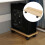 Computer Tower Stand with Casters Mobile PC Holder Under Desk Rolling Desktop Computer Stand 1