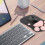 Pata de gato Silicone Mouse Pad com apoio ao pulso 3D ergonômica mesa mouse mat 7