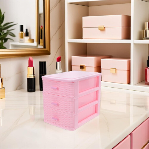 Plastic Organizer with Drawers Mini Organizer with Drawers Multi-layer Storage Plastic 1