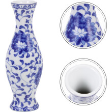 Chinesische Keramikvase, handbemalt, antik, dekorativ