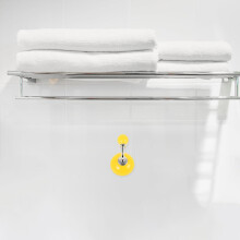 Cârlig ceramic de perete simplu pentru agățarea pălăriilor cu design decorativ