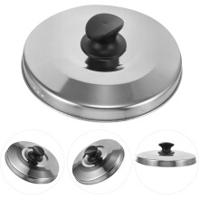 Edelstahl-Topfdeckel, 4000 ml, hitzebeständig, leicht zu verstauen