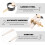 2pcs DIY couro artesanato marcação medidores pés planos de cobre, 6 polegadas e 8 polegadas Leathercraft bússolas 8
