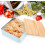 Square Metal Cookie Tin Box Lid for Present Giving, 1pcs Baking Packaging Storage Container 7