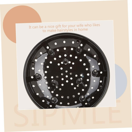 Diffuseur transparent pour sèche-cheveux, embout de séchage léger et portable