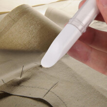 Fabric Chalk Pencils for Sewing Tailors White with Refillable Core and Protective Cap