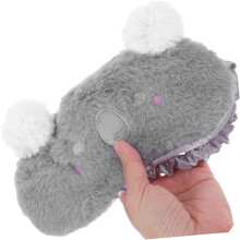 Koala ögonmask för att sova sött djurögonskydd sömnmask andningsbar fluffig design