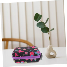 Borsa organizer portatile per oli essenziali, ideale per viaggi, per flaconi di articoli da toilette, smalti e astuccio da viaggio.