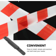Cinghia di sicurezza retrattile per barriera, accessorio per palo di protezione.