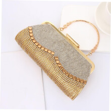 Bolsa de embreagem de borsa de ouro saco da noite Lady banquete bolsa elegante para mulheres