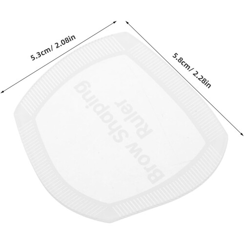 Quick Eyebrow Drawing Stencils Eyebrow Guide Shaper Template 1