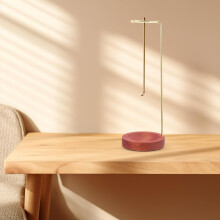 Suport de tămâie cu susul în jos, cădelniță pentru casă, cu tavă din lemn, agățată, design inspirat de Zen, arzător elegant din aliaj