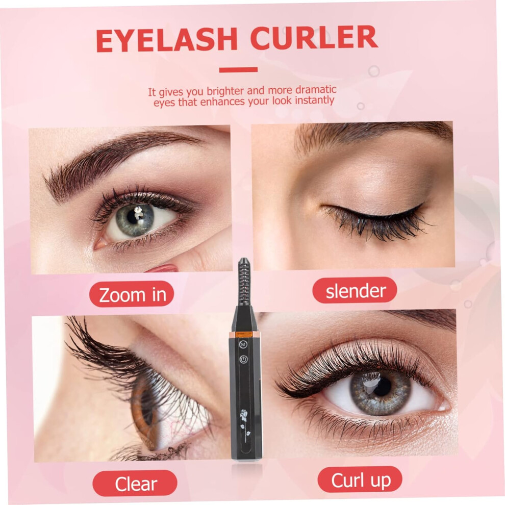 Hkhbjs Revlong Electric Eyelash Curler Heated Lash Curler Clamp Shape Portable Makeup Tool