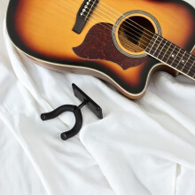 Hanger de montagem de parede de guitarra de ferro para Pipa e Ukulele com design multifuncional e organização de instrumento