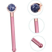 Mikroáramos arcmasszázs eszköz Jade Roller arcmasszírozó bőrápoláshoz Arcformáló eszköz