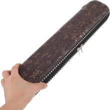 Pouzdro na dechové nástroje, pouzdro na flétnu, úložný vak z umělé kůže, odolné vůči nečistotám, elegantní design
