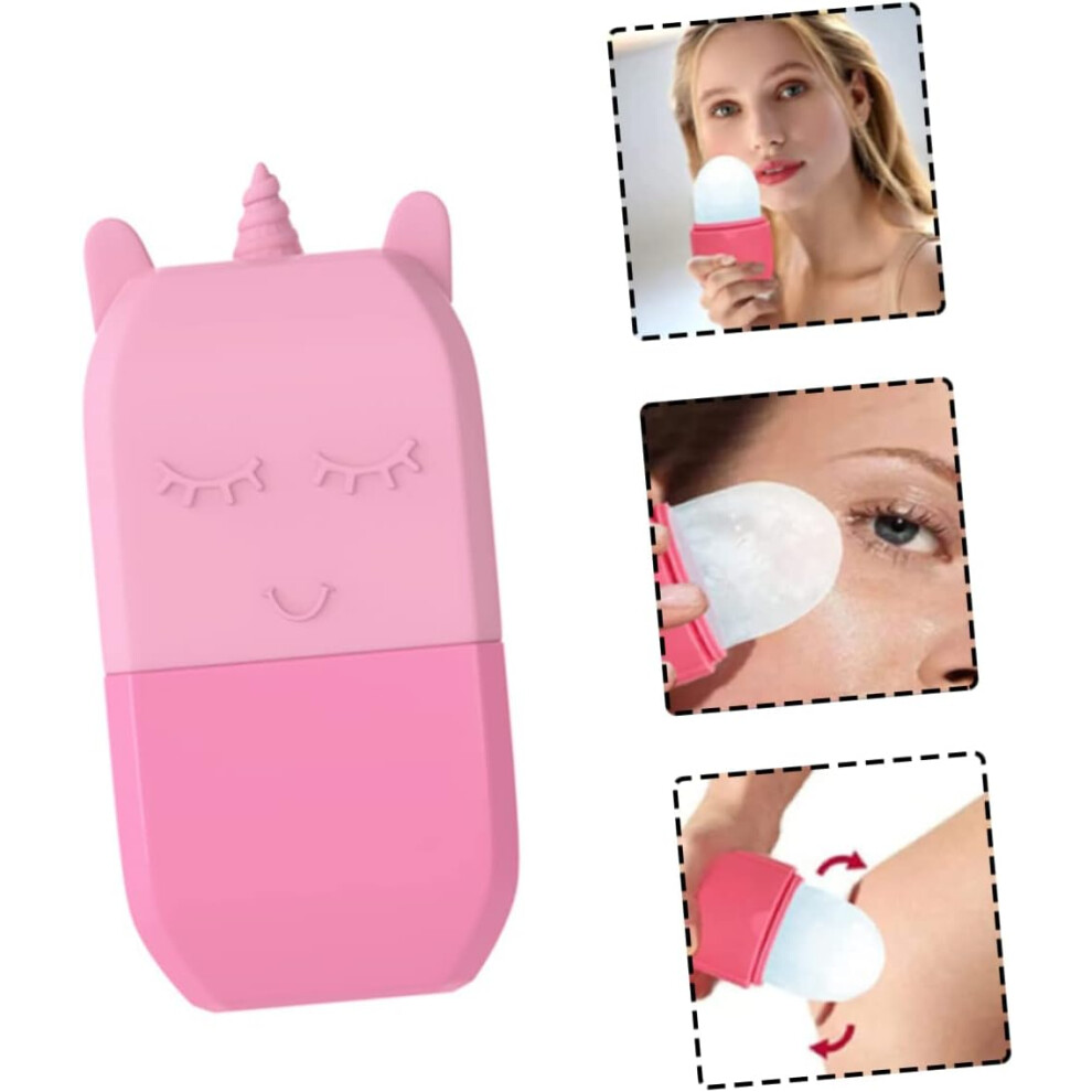 Hkhbjs Silicone Ice Mask Ice Roller For Face Facial Massage Face Skin Using Silicone Mold For Facial Massage