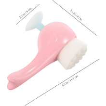 Gesichtsbürste, Peelingbürste, Gesichtshautbürste, Kunststoff-Gesichtsbürste