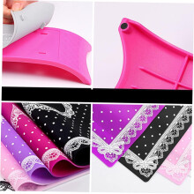 Almofada de mão de silicone confortável da ferramenta de salão de manicure 40X30Cm do travesseiro de mão dobrável