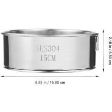 Aço inoxidável farinha peneira farinha peneira 15cm fina malha filtro forte estável fácil segurar ferramenta de cozimento de prata