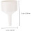 Ceramic Buchner Filter Funnel Lab Filtering Funnel for Chemical Experiments Porous Surface 1