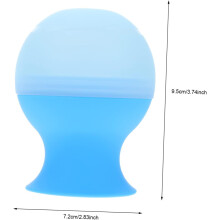 Rouleau de glace pour massage facial, outil rafraîchissant en silicone