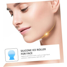 Eis-Gesichtsroller für die Gesichtsmassage, kühlendes Silikonwerkzeug