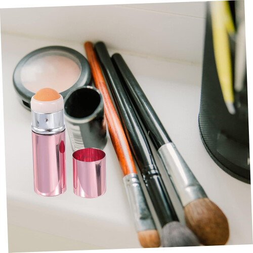 Multi-function Volcanic Stone Oil Absorbing Roller Face Roller Makeup Brush Oily Skin Facial Massage Tool 2