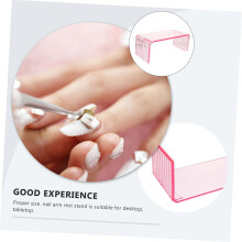 Repose-bras pour manucure, support de bureau en acrylique, repose-mains et support pour nail art.
