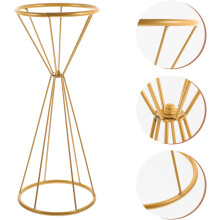 Metallblumenvase, Blumenhalter, hohles Eisen mit abnehmbarem Design, nicht einfach