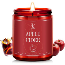 Coffret de 4 bougies parfumées de Noël en cire de soja AEFER