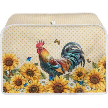 Wood Sunflower Toaster Cover 4-Slice