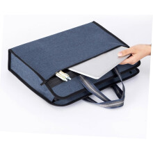 Sacoche zippée pour documents, sac fourre-tout de voyage pour documents portables