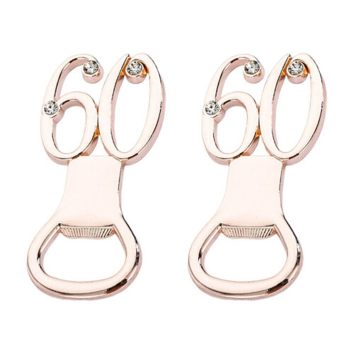 Number-Shaped Jar Opener, Metal, 2 Pack