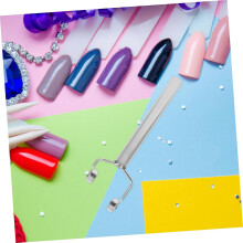 Vernis à ongles gel double embout, bâtonnet œil de chat argenté, épais et large, outil multifonctionnel