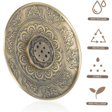 Räucherstäbchenhalter aus Bronze, Räuchergefäß, Schale für Streichhölzer, Meditation, Yoga, Heimdekoration