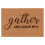 Coir Doormat Brown Rectangular 16 x 24 in 1