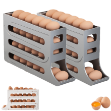 Egg Holder for Fridge 4-Tier 30-Egg Capacity