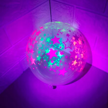 Boules lumineuses à pois pour décoration de fête de la Saint-Valentin (5 pièces)