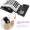 Portable Foldable Electronic Keyboard 88 Keys Roll up Piano Keyboard Soft Silicone Material 1