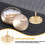 Incense Press Mold Incense Shaping Mold Lotus Shape Brass with Brass Handle Classical Pattern Printing 1
