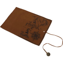 Neceser de lona vintage, bolsa de viaje enrollable, estuche grande para lápices y artículos de papelería.