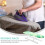Foldable Mini Tabletop Ironing Board with Sleeve Stand, Small Household Ironing Frame in Green Leaf Design 7